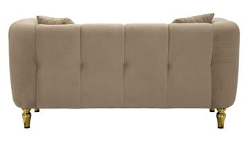 BANK ALMA GRIJS MET KUSSENS CM 155X81X71, Ophalen of Verzenden, Nieuw