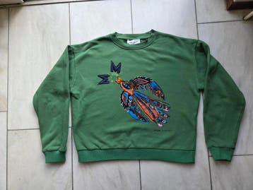 gave groene sweater trui van POM Amsterdam maat 40, Kleding | Dames, Maat 38/40 (M), Ophalen of Verzenden, Groen, POM AMSTERDAM