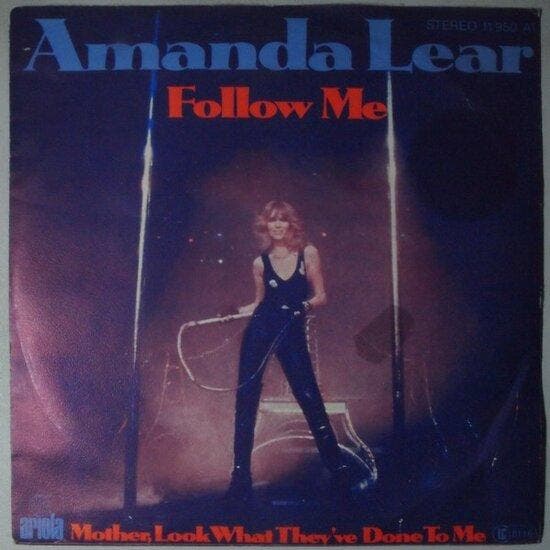 Amanda Lear - Follow me - Single, Cd's en Dvd's, Vinyl Singles, Verzenden