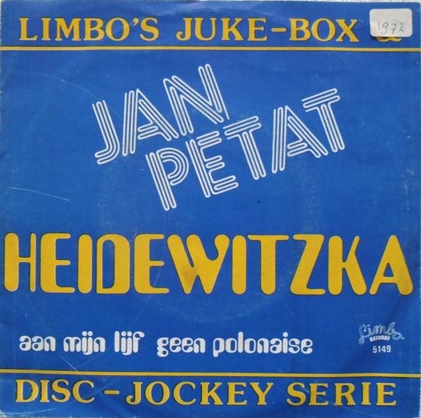 vinyl single 7 inch - Jan Petat - Heidewitzka, Cd's en Dvd's, Vinyl Singles, Zo goed als nieuw, 7 inch, Nederlandstalig, Verzenden