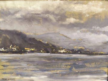Europese school (XX) - La costa desde el Mar - NO RESERVE, Antiek en Kunst, Kunst | Schilderijen | Klassiek
