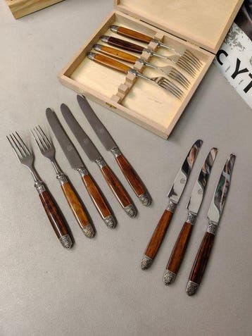 Ytournel Coutelier orfèvre - Bestekset voor 6 personen (12)