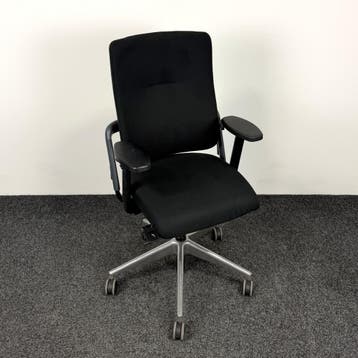 Grahl Xenium Bureaustoel - Zwart/Chroom, Huis en Inrichting, Bureaustoelen, Ophalen of Verzenden, Ergonomisch, Gebruikt, Bureaustoel