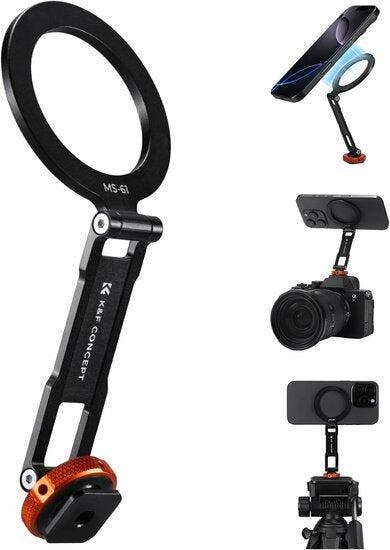 K&F MS-61 Magnetic Phone Mount, Audio, Tv en Foto, Fotografie | Accu's en Batterijen, Nieuw, Ophalen of Verzenden