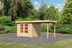 Tuinhuis Askola 3.5 met Overkapping 491 x 262 cm, Tuin en Terras, Tuinhuizen, Nieuw