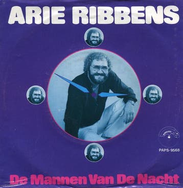 vinyl single 7 inch - Arie Ribbens - De Mannen Van De Nacht, Verzenden, Zo goed als nieuw, 7 inch, Pop