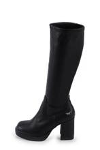 Mustang Laarzen in maat 37 Zwart, Kleding | Dames, Schoenen, Hoge laarzen, Verzenden, Zwart, Zo goed als nieuw