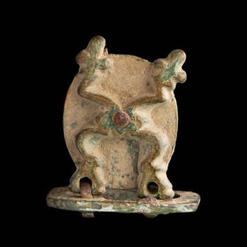 Laat-Romeins / Vroeg-Byzantijns Brons Zeldzame zoomorfe
