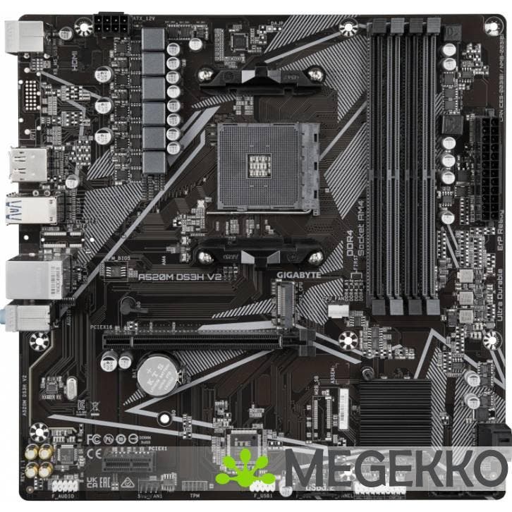 Gigabyte A520M DS3H V2, Computers en Software, Moederborden, Nieuw, Verzenden