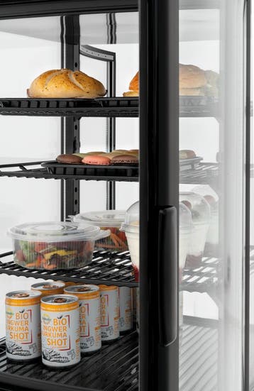 Bartscher Mini-koelvitrine | 98L | 4 Niveaus | Led | 425x425, Ophalen of Verzenden, Nieuw