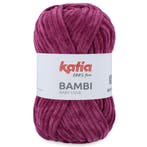 Katia Bambi - 337 druif - Chenille Garen, Ophalen of Verzenden, Nieuw