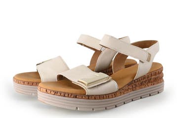 Gabor Sandalen in maat 39 Wit, Verzenden, Wit, Gabor, Sandalen of Muiltjes