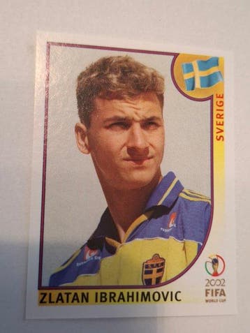 Panini Korea Japan 2002 Zlatan World Cup rookie Zlatan, Verzamelen, Nieuw