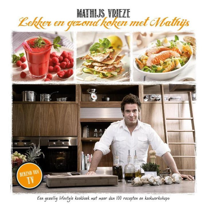 Lekker en gezond koken met Mathijs 9789081861458, Boeken, Kookboeken, Zo goed als nieuw, Verzenden