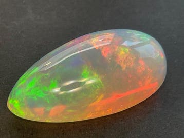 1 pcs Oranje, Groen, Rood, Meerkleurig, Grijs Opaal - 11.21, Sieraden, Tassen en Uiterlijk, Edelstenen, Nieuw