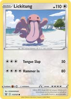 Lickitung 113/163 Battle Styles, Ophalen of Verzenden, Nieuw, Losse kaart, Foil