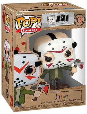 Funko Pop! - Doodles - Friday the 13th - Jason #2082 | Funko, Verzamelen, Verzenden, Nieuw
