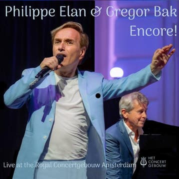 cd - philippe elan &amp; gregor bak - Encore! (nieuw), Verzenden, Zo goed als nieuw