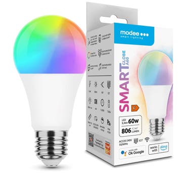 Modee Smart LED Peer E27 9.4W RGB 806lm | Tuya Wi-Fi, Ophalen of Verzenden, Nieuw