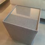 Hocker met glazen plaat, Ophalen, Minder dan 45 cm, Nieuw, Minder dan 55 cm