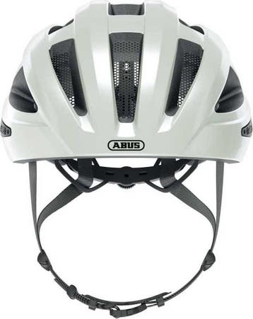 Abus Helm Macator M 52-58 Pearl White, Fietsen en Brommers, Fietsaccessoires | Fietshelmen, Ophalen of Verzenden, Nieuw, Abus