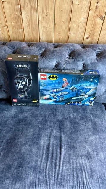 Lego Set - DC Super Heroes - Lot of 2 | Batman Cowl & Batman, Nieuw