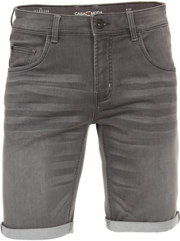 Casa Moda Korte Broek San Francisco Stretch Grijs 513648900, Verzenden, Nieuw, Grijs