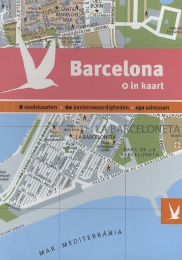 Barcelona in kaart / Dominicus stad-in-kaart - Berta Sureda, Verzenden, Zo goed als nieuw, Berta Sureda