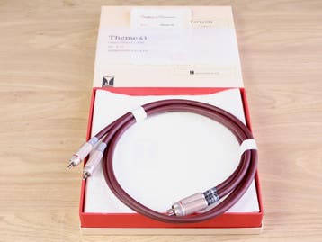 Kondo Theme LS-41 RR high end audio interconnects RCA 1,0 me, Ophalen of Verzenden, Gebruikt, Overige kabels