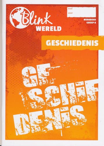 Blink Wereld Geschiedenis Werkboek groep 8 (per stuk), Verzenden, Nieuw