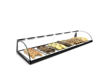 Vitrine | Zwart | Neutraal | Demonteerbaar |, Verzenden