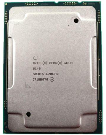 Intel Xeon Gold 6146 - 12 Cores 24 Threads, Base 3,2Ghz, Computers en Software, Processors, SR3MA, Refurbished, Ophalen of Verzenden