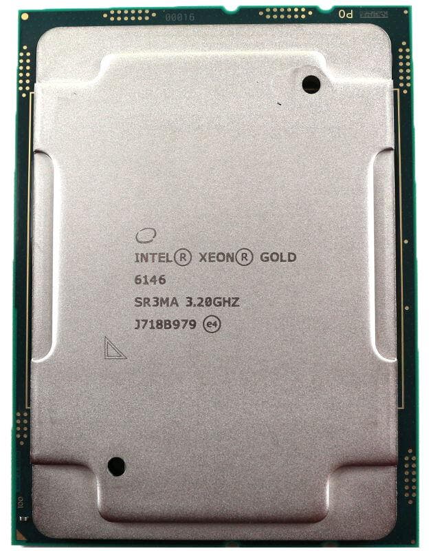 Intel Xeon Gold 6146 - 12 Cores 24 Threads, Base 3,2Ghz, Computers en Software, Processors, 3 tot 4 Ghz, Refurbished, Ophalen of Verzenden