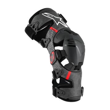 Kniebrace Alpinestars Suptec RK10 PL Zwart-Rood (ZwartRood), Motoren, Verzenden, Nieuw