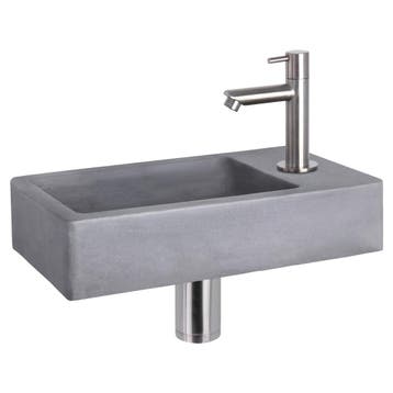 Fonteinset Differnz Force Beton 40x22x8 cm Donker Grijs Met, Ophalen of Verzenden, Nieuw, Overige typen