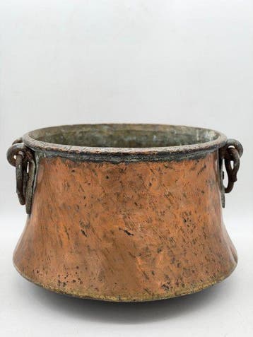 Landelijk Bak - Smeedijzer - 1850-1900 - Chaudron / Wasketel