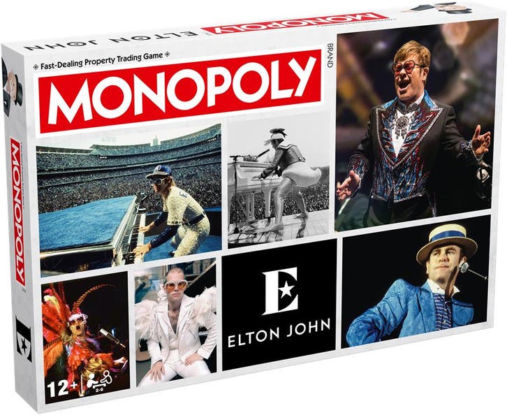 Monopoly Elton John | Winning Moves - Gezelschapsspellen, Hobby en Vrije tijd, Gezelschapsspellen | Bordspellen, Nieuw, Verzenden