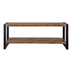 Tv-meubel Mangohout Britt 150 cm, Huis en Inrichting, Kasten | Televisiemeubels, Verzenden, Nieuw, Overige houtsoorten, Industriële meubels