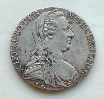 Oostenrijk. Maria-Theresia. Thaler (taler) 1780 / H 71 Zecca, Postzegels en Munten, Munten | Europa | Niet-Euromunten