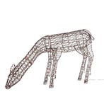 Vloerlamp bruin rotan rendier incl. LED IP44 - Flossie, Diversen, Kerst, Verzenden, Nieuw