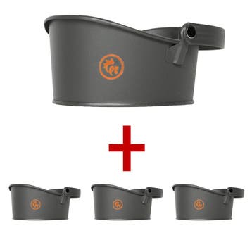 GGM Gastro | (4 stuks) Serveermandje / presentatiemandje - |, Verzenden, Nieuw in verpakking