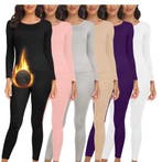 Dames Thermisch Ondergoed Set Warm Zacht Comfort Basislaag, Verzenden, Nieuw