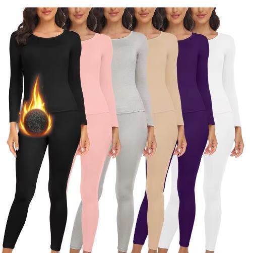 Dames Thermisch Ondergoed Set Warm Zacht Comfort Basislaag, Kleding | Dames, Wintersportkleding, Nieuw, Verzenden