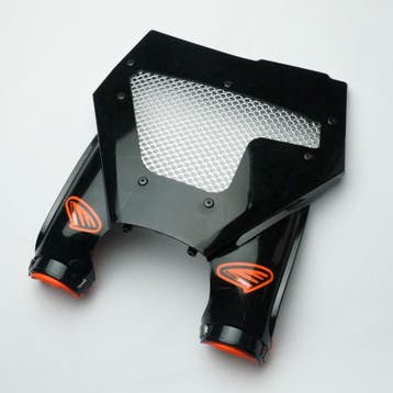 Cycra 23+ KTM SX/SXF/XC/XCF Vented Stadium Plate - Black, Ophalen of Verzenden
