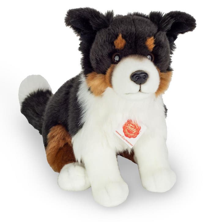 Border Collie knuffel - pluche - 30 cm - hond, Kinderen en Baby's, Speelgoed | Knuffels en Pluche, Verzenden