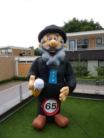 Abrahampop, Sarahpop,sneeuwpop,Feestpop, huren verhuur ACTIE, Ophalen, Nieuw, Abraham of Sarah