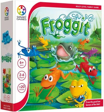 Smart Games familiespel Froggit str van €24,99 voor €22,49, Ophalen of Verzenden, Nieuw