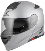 Bogotto V271 Silver Systeemhelm, Motoren, Kleding | Motorhelmen, Systeemhelm, Nieuw met kaartje, Overige merken, Heren