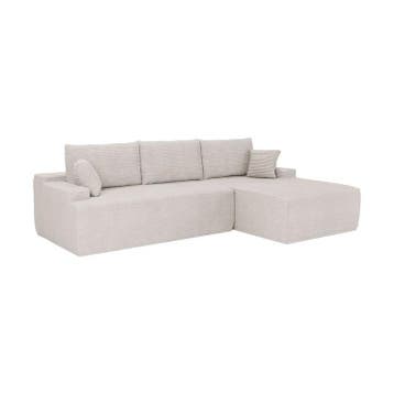 Coredo Bank - Corduroy bekleding - Rechts - Beige, Verzenden, Nieuw