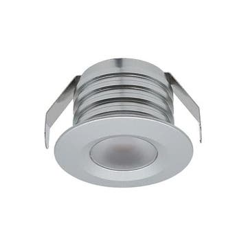 Ledisons LED-inbouwspot Valdeno 3W 2700K zilver 12V, Ophalen of Verzenden, Nieuw